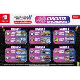 Nintendo NINMK8DPASS Mario Kart 8 Deluxe - Juego de pases de circuitos adicionales para Nintendo Switch Nintendo NINMK8DPASS Mario Kart 8 Deluxe - Juego de pases de circuitos adicionales para Nintendo Switch
