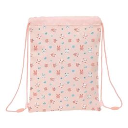 Bolsa Mochila con Cuerdas Safta Jirafa Coral 26 x 34 x 1 cm