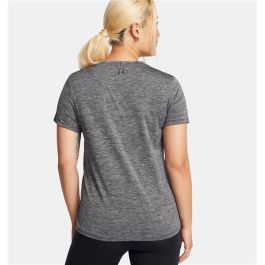 Camiseta de Manga Corta Mujer Under Armour 1384230-025 Gris oscuro (L)