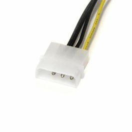 Cable de Alimentación Startech LP4PCIEX8ADP Amarillo/Negro Blanco