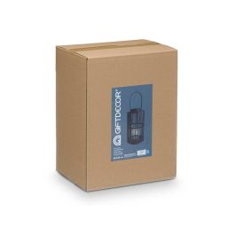 Farol Bambu Negro Vela Grd Giftdecor 20X52CM (4 Unidades) Farol Bambu Negro Vela Grd Giftdecor 20X52CM (4 Unidades)
