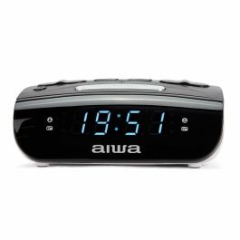 Reloj-Despertador Aiwa Negro