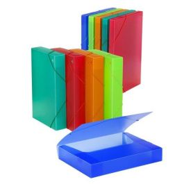 Carchivo Carpeta de Proyectos 5 cm, Polipropileno 0.8 mm, Cierre con Gomas, Folio Azul, 330x250 mm Precio: 4.79000038. SKU: B1GYZSNAM9