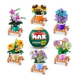 Juego de construcción - ZURU - Plantas de jardín en maceta - 233 piezas máximo - 6 diseños - Maceta y soporte incluidos Juego de construcción - ZURU - Plantas de jardín en maceta - 233 piezas máximo - 6 diseños - Maceta y soporte incluidos