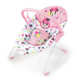 Disney Baby Bouncer Minnie Spotty Dotty con vibraciones y arco de juego