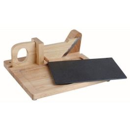 Livoo Guillotina para embutidos MEC127 - Tapa de madera de caucho y pizarra - Hoja de acero inoxidable - Seguridad Precio: 36.88999963. SKU: B1HEDNG9RJ