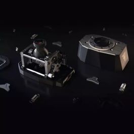 Thrustmaster Base Configurable AVA - Base de Joystick Personalizable, Adaptable a Cualquier Tipo de Aviación, Negro