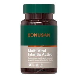 BONUSAN Multi Vital Infantis Activo Masticable 30 Comprimidos, Multivitamínico para Niños y Jóvenes Precio: 16.5. SKU: B17SDZ3LFD
