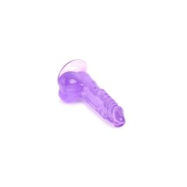 Consolador Realista VSCNOVELTY TPE Morado 13,5 cm