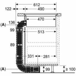 Extractor de Cocina Siemens AG HZ9VDKR0