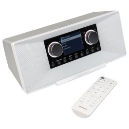 Medion MD 89289 Radio por Internet DAB+, FM, WiFi, Bluetooth, 12W, Pantalla TFT 7.1", Blanco