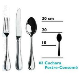 ANA Cubierto Cuchara Postre, Acero Inoxidable 18/10 Pulido Espejo, 3 mm de Grosor, Colección de 12 Piezas (Set de 12) Precio: 8.0586. SKU: B13B7ZES2S