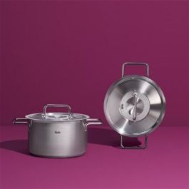 Fissler 08612420000/0 Pure Profi Cacerola De 20 Cm Con Tapa De Metal FISSLER 086-124-20-000/0