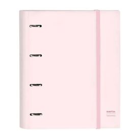 Safta Carpeta 4 Anillas 35mm con Recambio Coral para Niños +3 Años