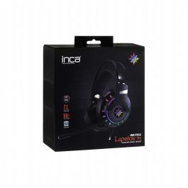 INCA IGK-TX12 Gaming Headset 7.1 USB con Vibración y RGB-LED