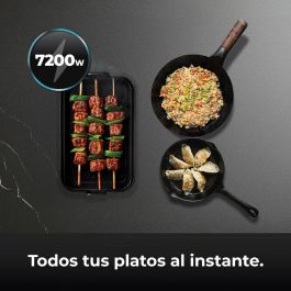 Cecotec Placa de inducción integrable Squad I 4300 7200W FullFlex negra mate Booster