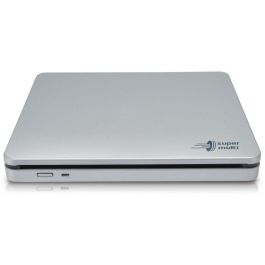 HLDS GP70NS50 Grabadora DVD Externa Ultra Slim USB 2.0 Plata