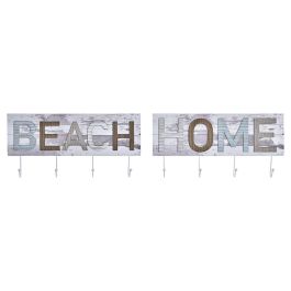 Perchero Pared Atlantico DKD Home Decor Marron Turquesa 5 x 23 x 45 cm (2 Unidades) Precio: 17.95000031. SKU: S3032403