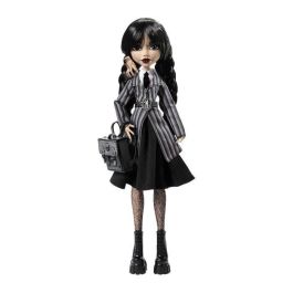 Mattel Muñeca Monster High Wednesday Uniforme Colegio Mattel Muñeca Monster High Wednesday Uniforme Colegio