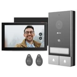 Ezviz EP7 Videoportero para 2 Familias - KIT con 2 Pantallas Interiores y Unidad Exterior de Dos Botones Precio: 512.49999999. SKU: B1F2QF5K8T