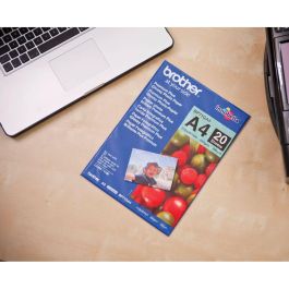 BROTHER Papel Inkjet Glossy A4 20h 260g/m2