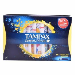 Tampax Pearl Compak Tampón Regular Tampax Pearl Compak Tampón Regular Precio: 8.99000024. SKU: S0560879