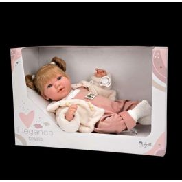 Muñeca elegance 45 cm iria rosa c/mecanismo 14 sonidos ( magnetico y try me) c/pelo Muñeca elegance 45 cm iria rosa c/mecanismo 14 sonidos ( magnetico y try me) c/pelo
