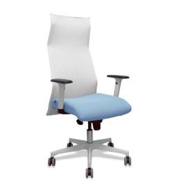 Sillon Piqueras Y Crespo Sahuco Direccion Uso Intensivo (8H) Brazos Blancos Regulables Mecanismo Sincro Respaldo Malla Blanca Transpirable Y Asiento Tapizado Bali Azul Cielo Precio: 509.88999974. SKU: B163Y9GWBX