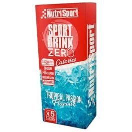 NUTRISPORT Hydrazero Tropical Passion 5Sticks Sport Drink Zero Bebida Isotónica Sabor Frutas Tropicales para Hidratación Deportiva Precio: 4.4999999. SKU: B155ZTZJ3A