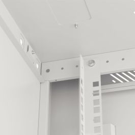 Lanberg WF01-6418-10S Armario Rack de Pared 18U, Color Gris, 60 kg de Capacidad Máxima Lanberg WF01-6418-10S Armario Rack de Pared 18U, Color Gris, 60 kg de Capacidad Máxima