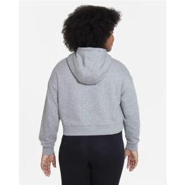 Sudadera con Capucha Niña Nike Sportswear Club Gris