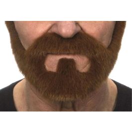 My Other Me Barba y bigote adulto talla única Multicolor