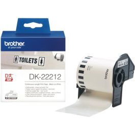 Brother Cinta Continua de Película Plástica Blanca 62 mm x 15,24 m Precio: 38.95000043. SKU: B135CN6XHV