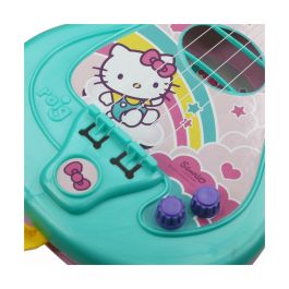 Conjunto guitarra y micro hello kitty