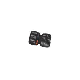 Black+Decker Kit Atornillar 45 piezas con destornillador de trinquete, soporte magnético, puntas Torx Phillips planas Hex y vasos