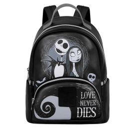 Mochila Heady Love Disney Pesadilla Antes de Navidad Negro