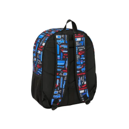 Mochila Escolar Hot Wheels Multicolor 33 x 42 x 14 cm