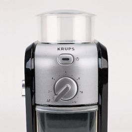 Krups GVX 242 Molinillo de Café Eléctrico 100W, Capacidad 200g, Cuchillas de Acero Inoxidable con 17 Niveles de Molido