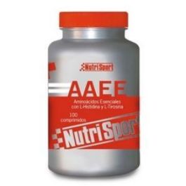 NUTRISPORT AAEE Aminoácidos Esenciales 1g 100 Comprimidos para Regeneración Muscular y Síntesis Proteica Precio: 24.4999997. SKU: B12KMQYBL9