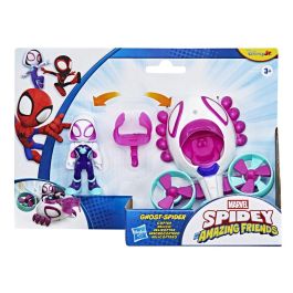 HASBRO Figura + Vehiculo Ghost Spider Spidey y Su Superequipo Marvel +3 Años