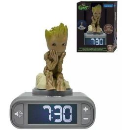 Despertador digital con luz nocturna Groot de Guardianes de la Galaxia y efectos de sonido Precio: 45.95000047. SKU: B1GHGALQ4P