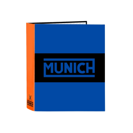 Carpeta de anillas Munich Submarine Azul eléctrico A4 27 x 33 x 6 cm Precio: 5.89000049. SKU: B1EMS4T3NP