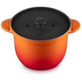 Le Creuset Cocotte de Hierro Fundido Esmaltado Redonda 18 cm, Color Volcánico