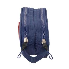 Portatodo Doble Benetton Flag Azul marino 21 x 8 x 6 cm