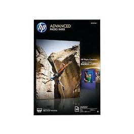 HP Advanced Glossy Photo Paper 20 sht/A3/297 x 420 mm - Papel Fotográfico Brillante para Impresoras Inkjet HP Advanced Glossy Photo Paper 20 sht/A3/297 x 420 mm - Papel Fotográfico Brillante para Impresoras Inkjet Precio: 32.95000005. SKU: B13292FKR6
