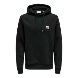 Sudadera con Capucha Hombre Only & Sons Onsdawson Reg Hoodie Vd Negro Precio: 40.0026. SKU: B14D7HM72R