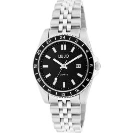 Reloj Hombre LIU JO TLJ1748 Negro Plateado (Ø 40 mm) Precio: 157.49999969. SKU: B18WHRJ2EE