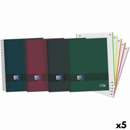 Cuaderno Oxford Europeanbook 5 & You Multicolor A5 120 Hojas (5 Unidades) Cuaderno Oxford Europeanbook 5 & You Multicolor A5 120 Hojas (5 Unidades)