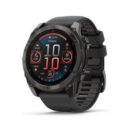 Garmin Fenix 8 Sapphire - Reloj Inteligente Deportivo AMOLED, GPS, 32 GB, Pantalla Táctil de Zafiro, Negro, 51 mm, 76 g, Duración de Batería Hasta 29 Días Precio: 1112.50000048. SKU: B1EY9P653R