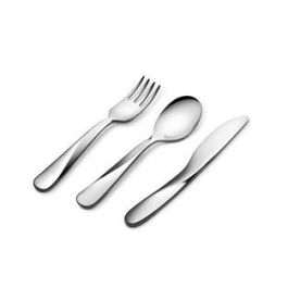 Alessi UNS06S3 Giro Kids Set de 4 Cubiertos en Acero Inoxidable 18/10 para Niños Alessi UNS06S3 Giro Kids Set de 4 Cubiertos en Acero Inoxidable 18/10 para Niños